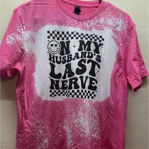 Husbands last nerve t shirt